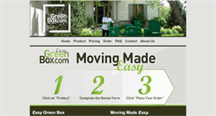 Desktop Screenshot of easygreenbox.com